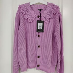 Orchid Bouquet Cardigan.